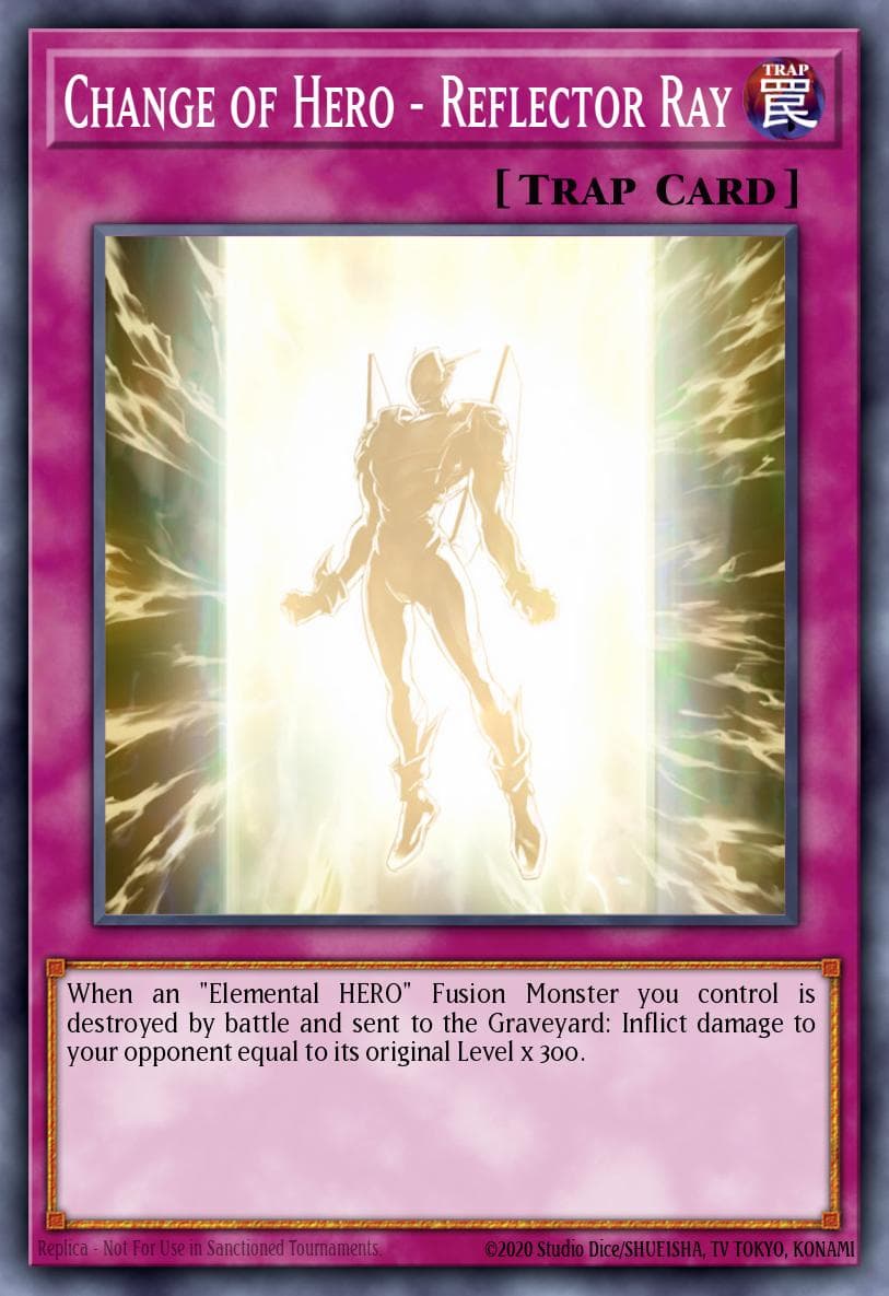 Change of Hero - Reflector Ray Legendary Collection 2: The Duel Academy Years Mega Pack card