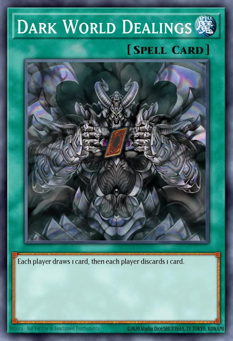 Dark World Dealings Gates of the Underworld Structure Deck card