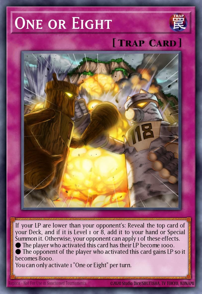 One or Eight Phantom Rage Premiere! promotional card card