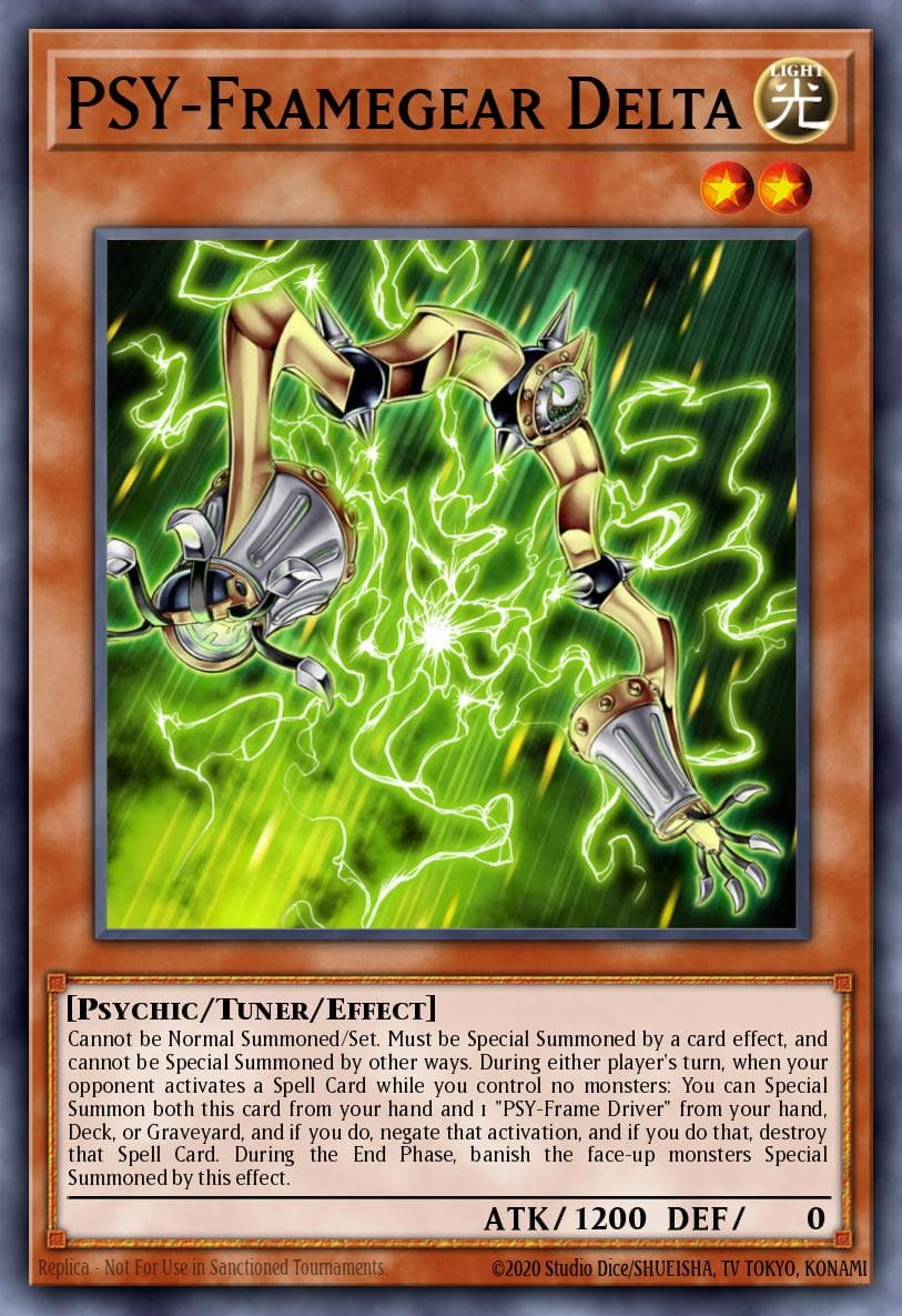 PSY-Framegear Delta High-Speed Riders card