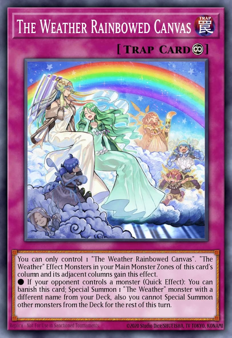 The Weather Rainbowed Canvas Maximum Gold: El Dorado card