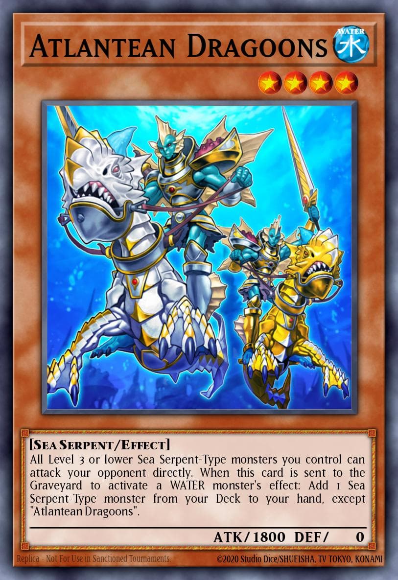 Atlantean Dragoons Astral Pack Two card