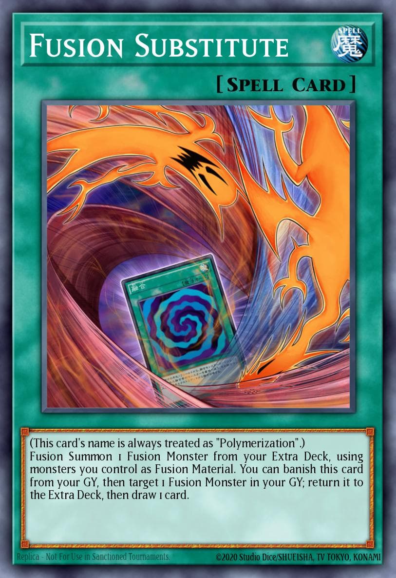 Fusion Substitute Legendary Decks II card