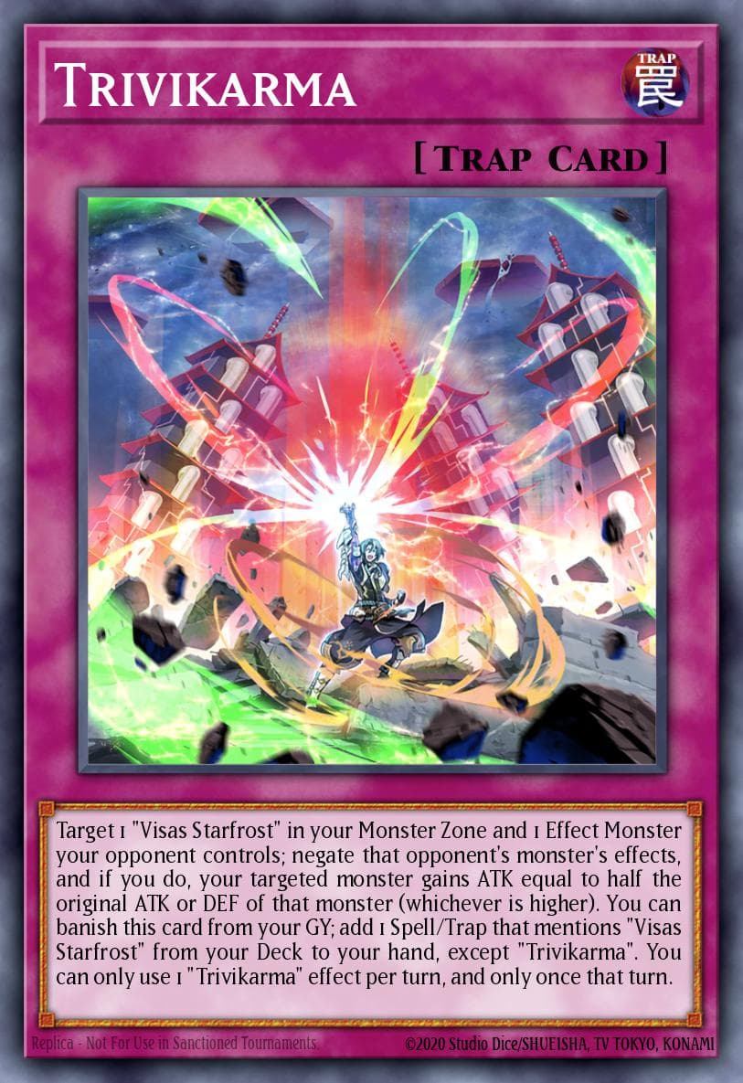 Trivikarma Photon Hypernova card