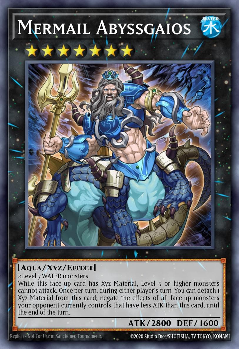 Mermail Abyssgaios Abyss Rising: Special Edition card