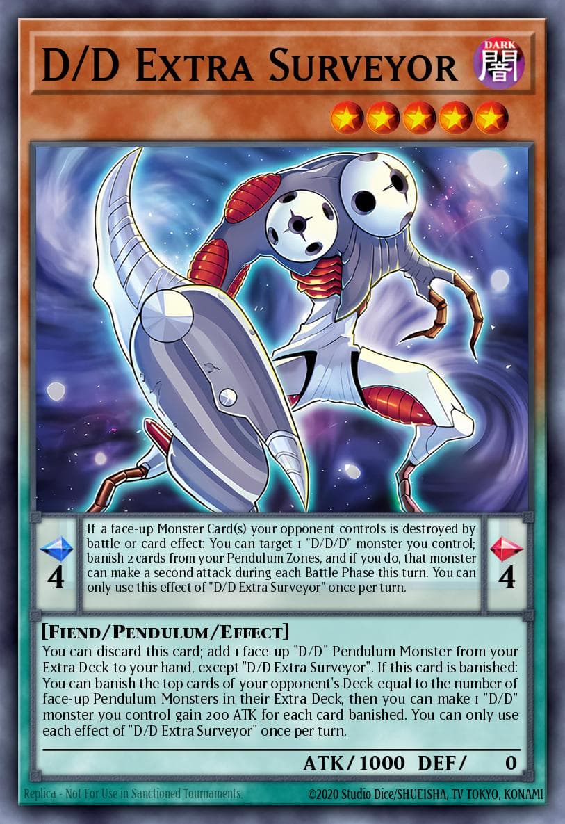 D/D Extra Surveyor Battles of Legend: Monster Mayhem card