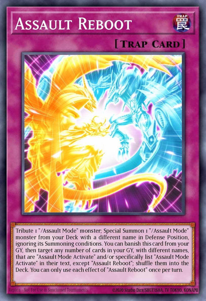 Assault Reboot Dark Neostorm Special Edition card