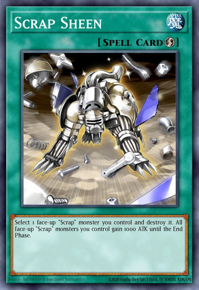 废铁抛光 遊戲王 card