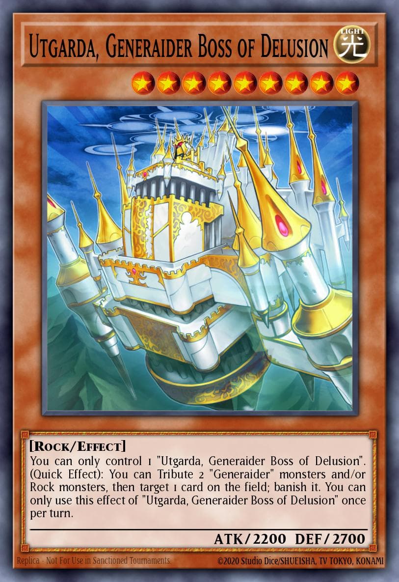 Utgarda, Generaider Boss of Delusion Ignition Assault Special Edition card
