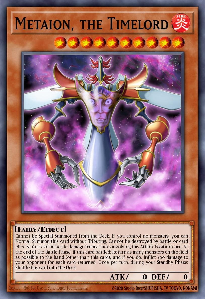 Metaion, the Timelord Battles of Legend: Relentless Revenge card