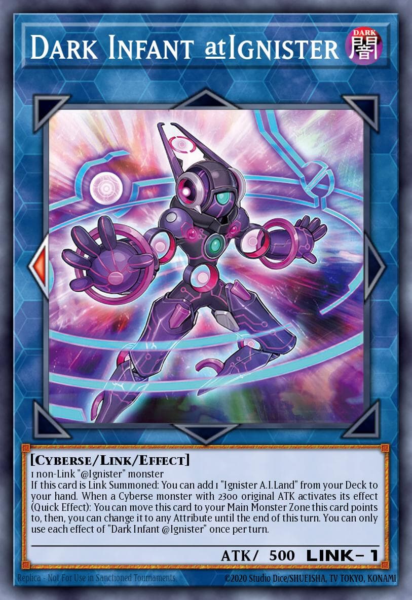 Dark Infant @Ignister 2022 Tin of the Pharaoh's Gods card