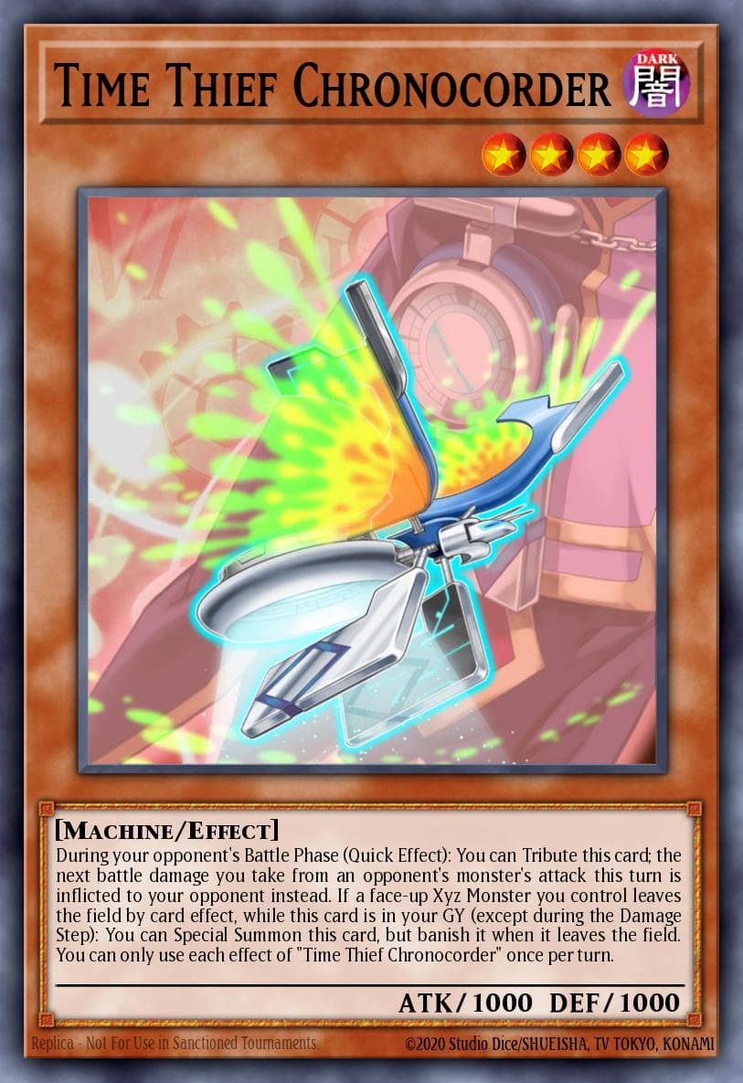 Time Thief Chronocorder Ignition Assault Special Edition card