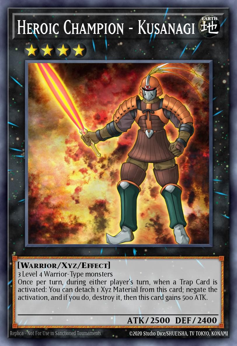 Heroic Champion - Kusanagi Battle Pack 3: Monster League card