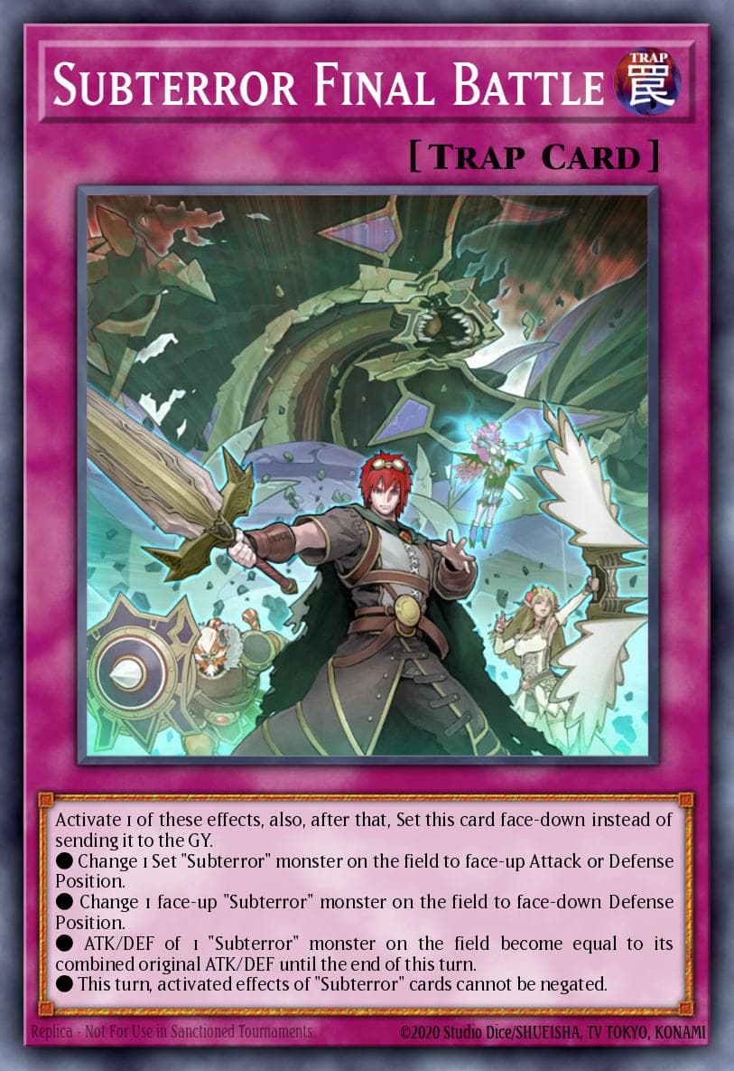 Subterror Final Battle Maximum Crisis: Special Edition card