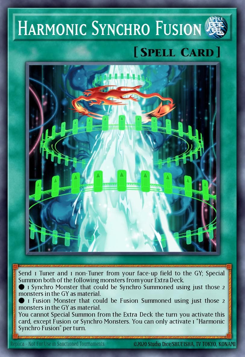 Harmonic Synchro Fusion Maze of Millennia card