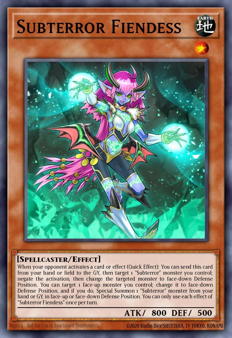 Subterror Fiendess Maximum Crisis: Special Edition card