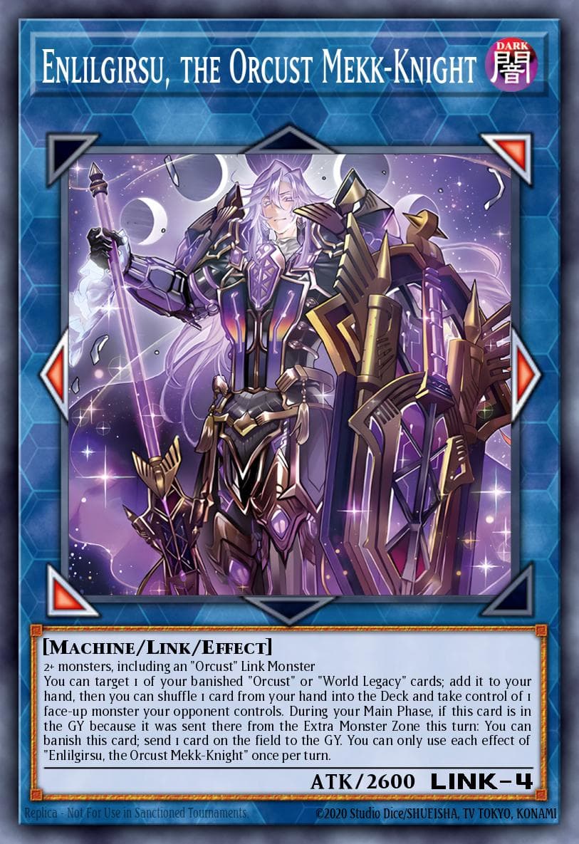 Enlilgirsu, the Orcust Mekk-Knight Battles of Legend: Monster Mayhem card