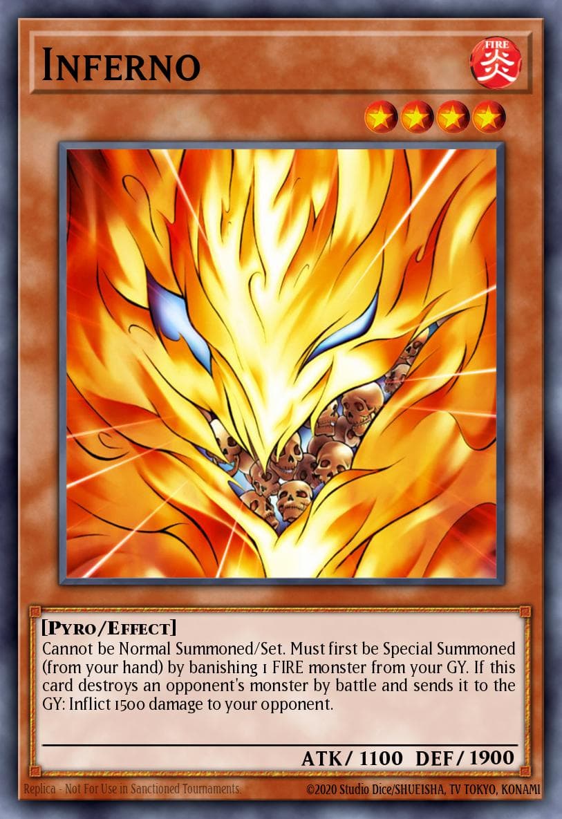 Inferno Structure Deck: Blaze of Destruction card