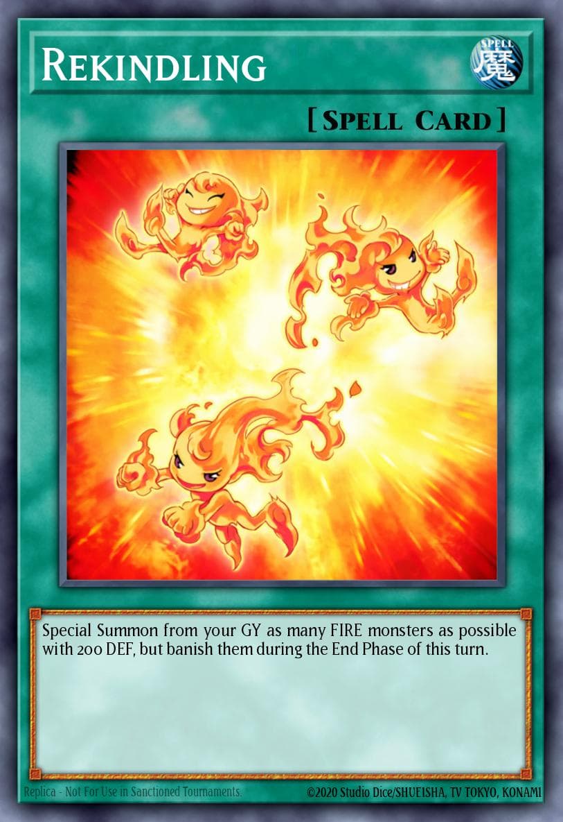 Rekindling Ancient Prophecy: Special Edition card