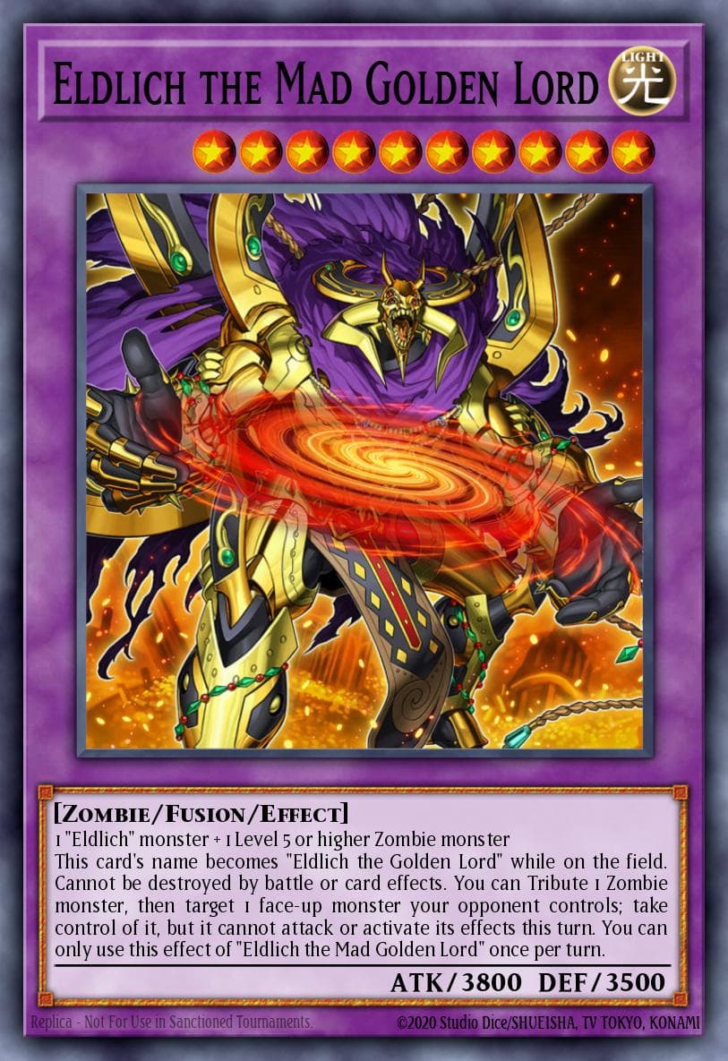 Eldlich the Mad Golden Lord Maximum Gold: El Dorado card