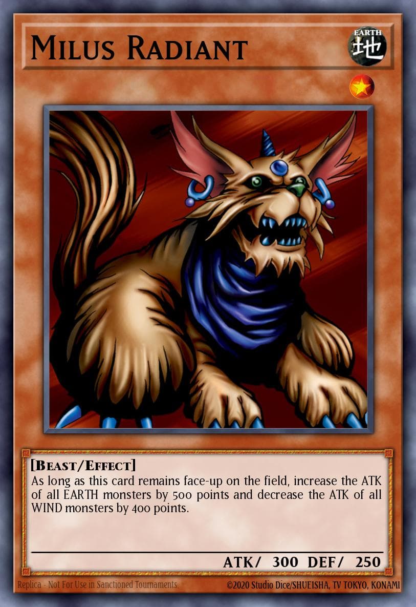 Milus Radiant Dark Beginning 2 card