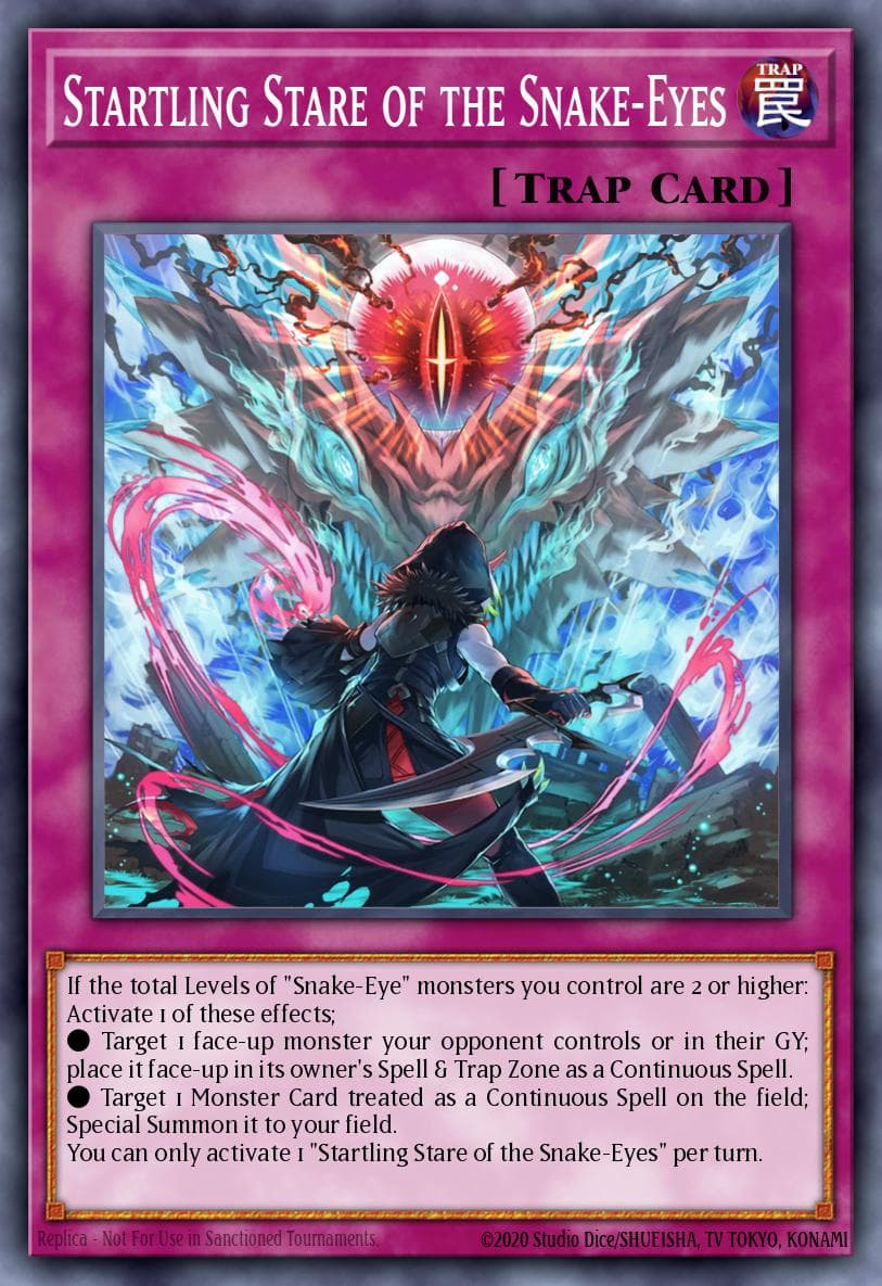 Startling Stare of the Snake-Eyes 25th Anniversary Tin: Dueling Mirrors card