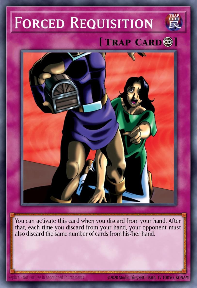 Forced Requisition 游戏王 card