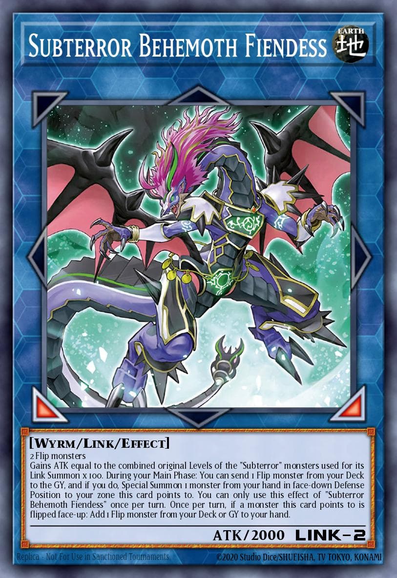 Subterror Behemoth Fiendess Circuit Break Special Edition card