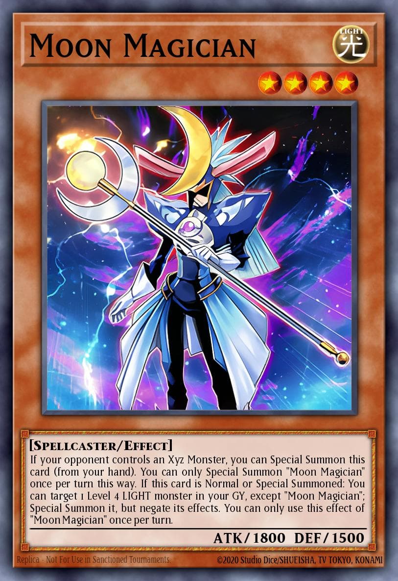 Moon Magician 遊戲王 card