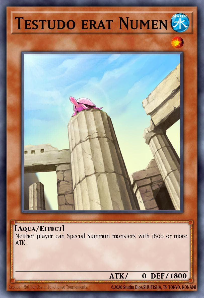 Testudo erat Numen The Shining Darkness Sneak Peek Participation Card card