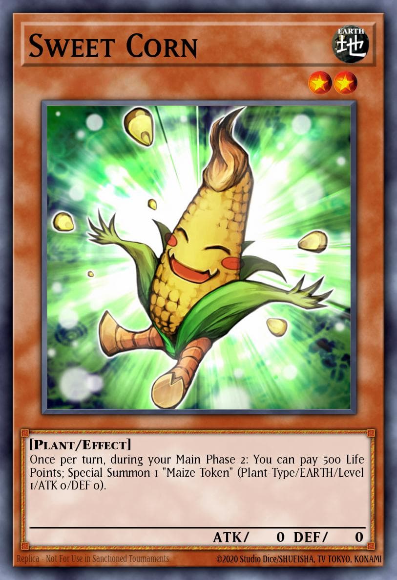Sweet Corn Order of Chaos: Special Edition card