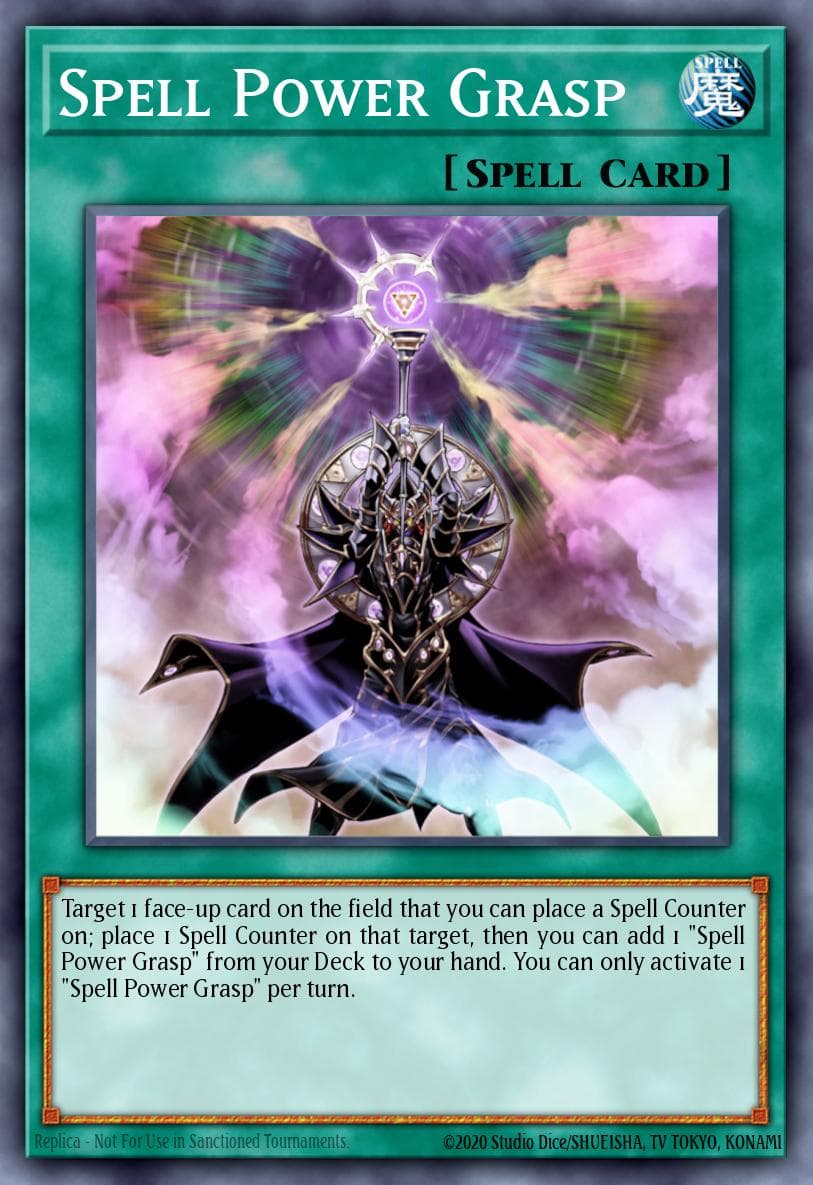 Spell Power Grasp Structure Deck: Order of the Spellcasters card