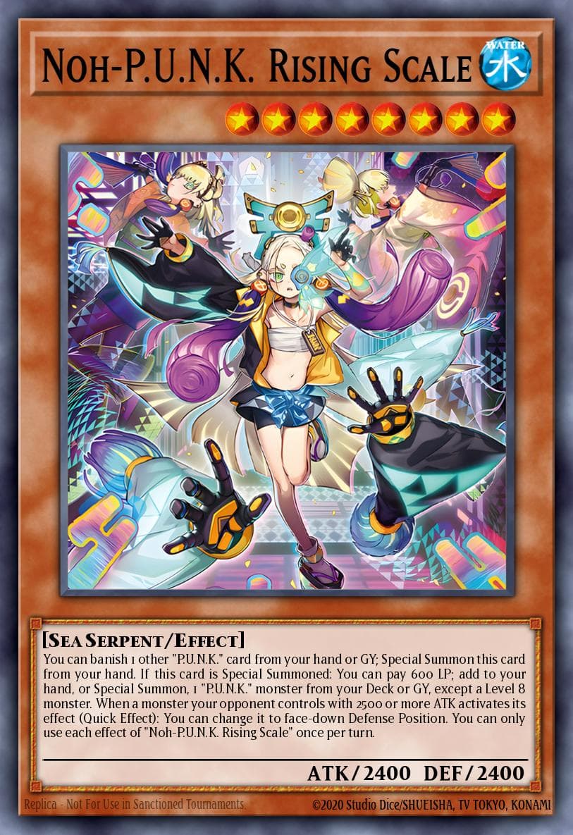 Noh-P.U.N.K. Rising Scale Battles of Legend: Monster Mayhem card