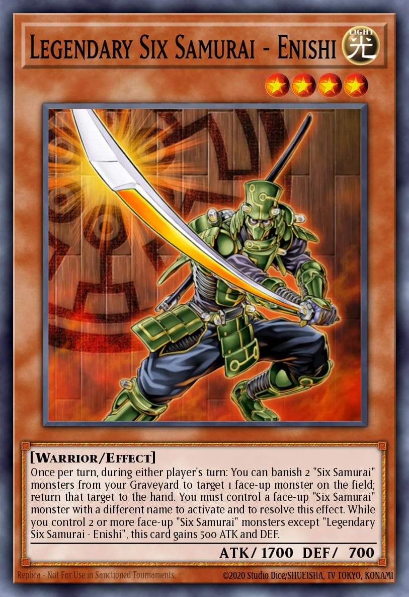 Legendary Six Samurai - Enishi Storm of Ragnarok: Special Edition card