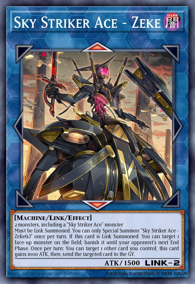 Sky Striker Ace - Zeke Duel Overload card