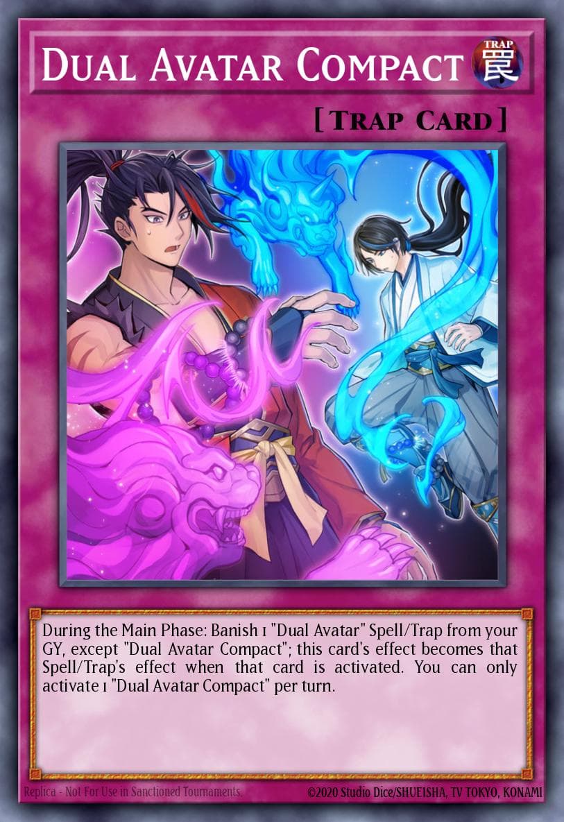 Dual Avatar Compact Phantom Rage Premiere! promotional card card