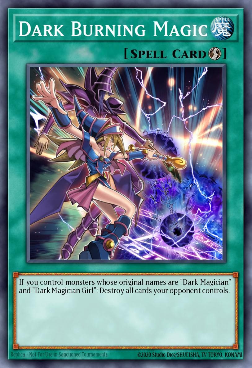 Dark Burning Magic Legendary Decks II card