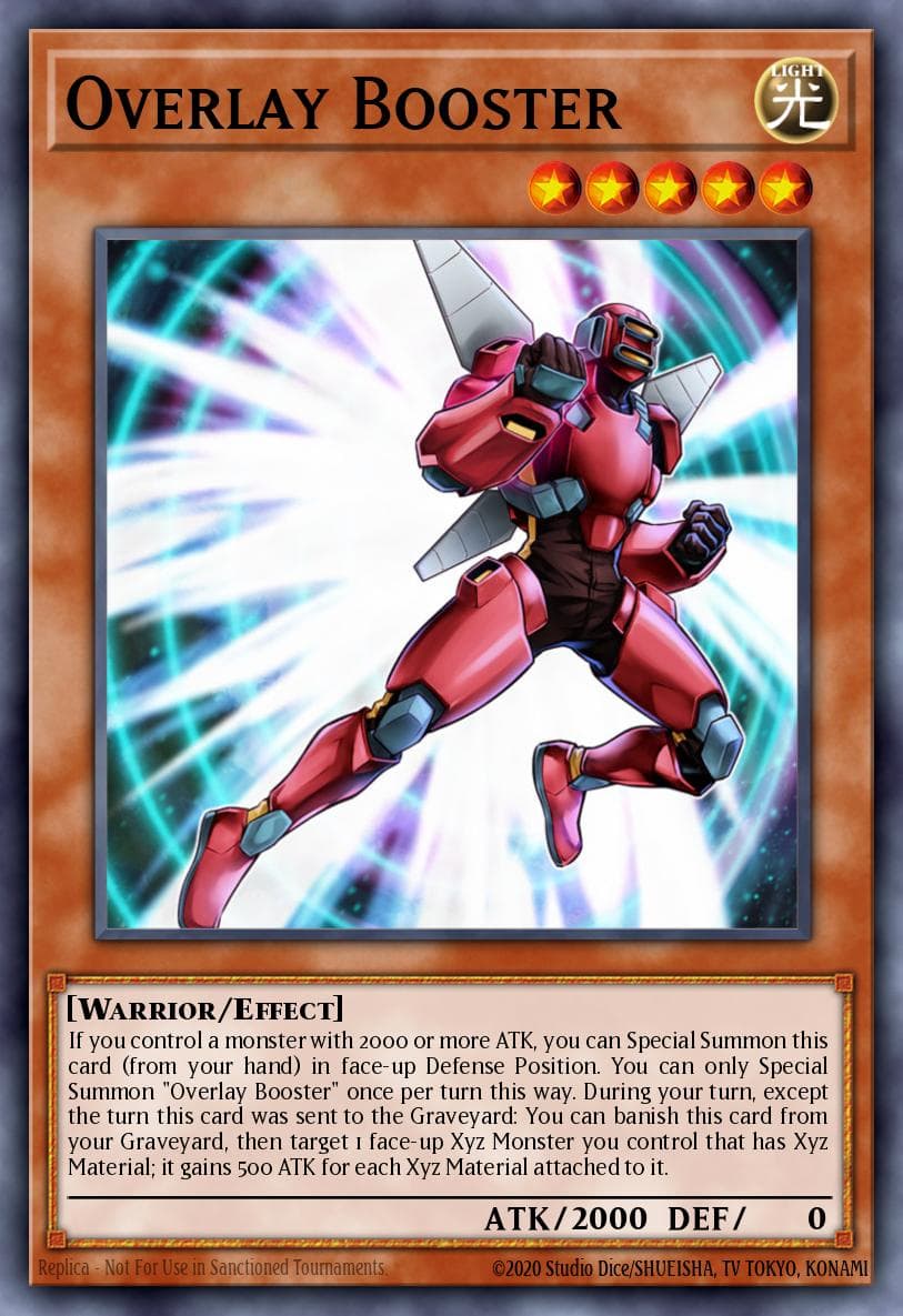 Overlay Booster Justice Hunters card