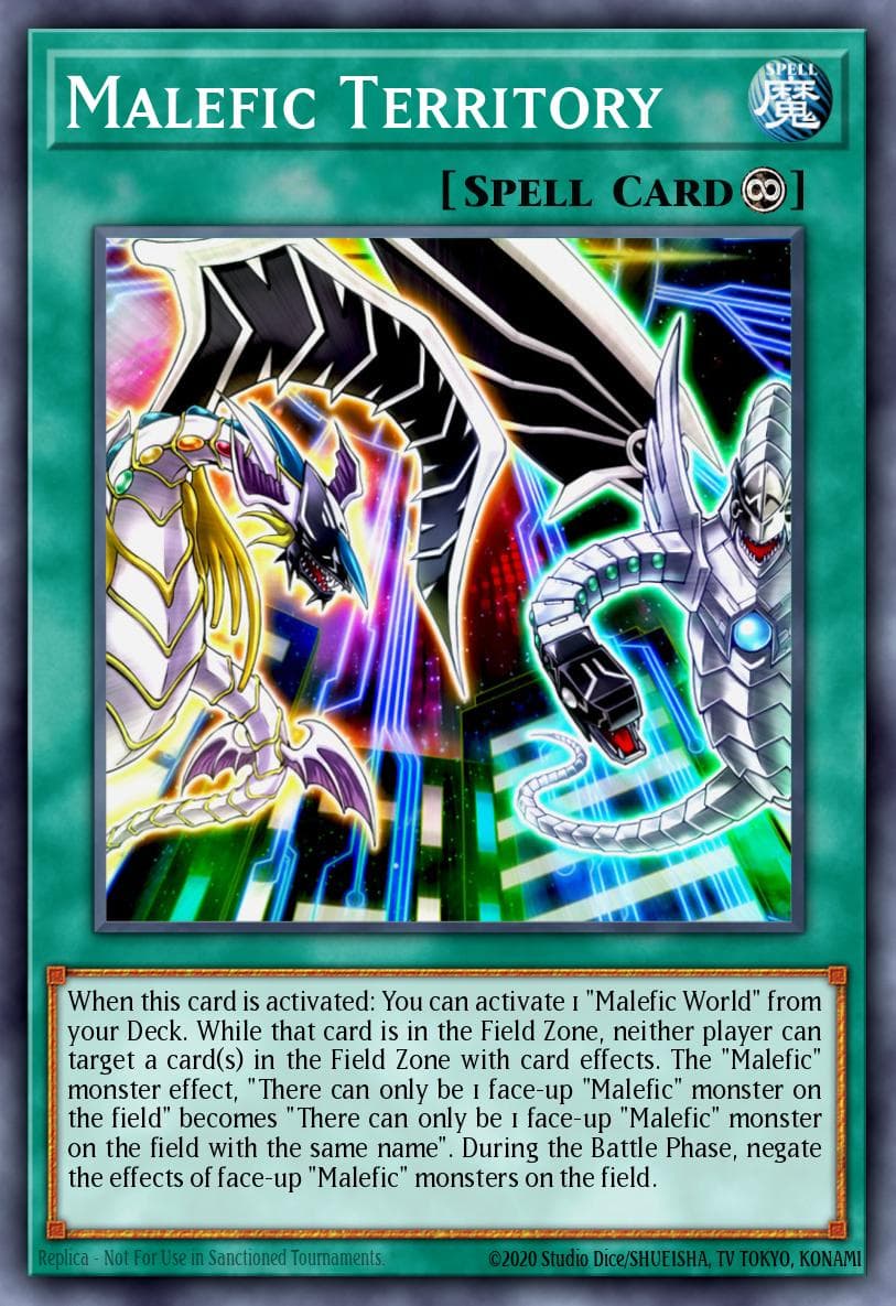 Malefic Territory Duel Overload card