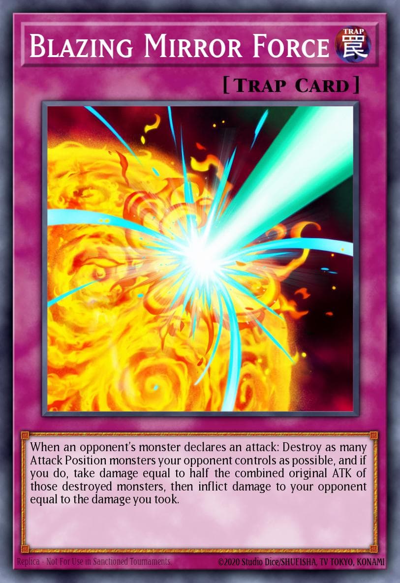 Blazing Mirror Force Dimension of Chaos: Special Edition card