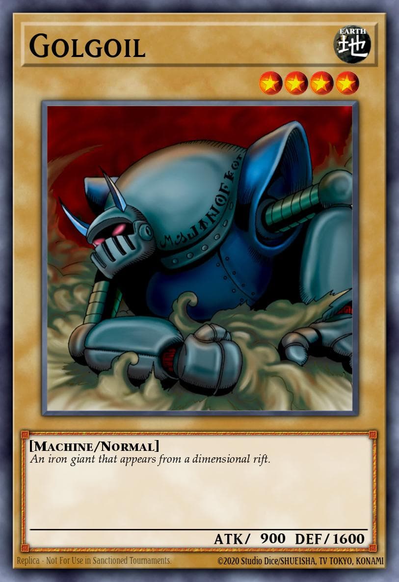 Golgoil Speed Duel: Streets of Battle City card