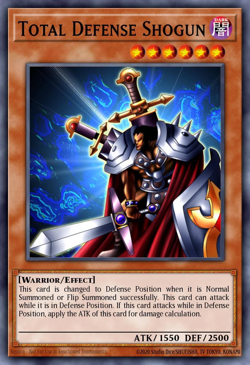 Total Defense Shogun DB card