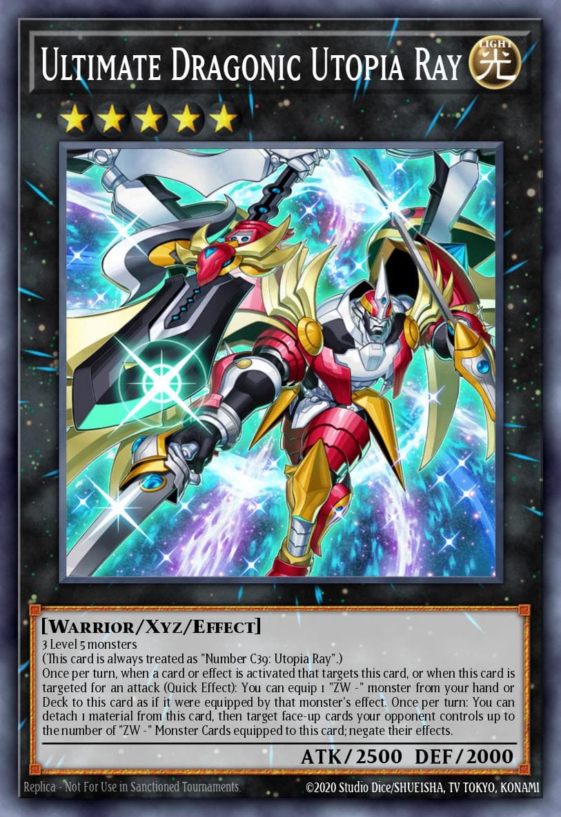 Ultimate Dragonic Utopia Ray 2022 Tin of the Pharaoh's Gods card