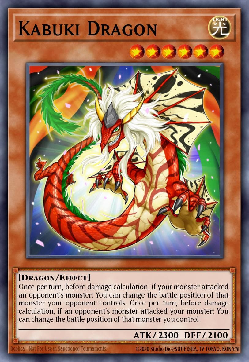 Kabuki Dragon World Superstars card