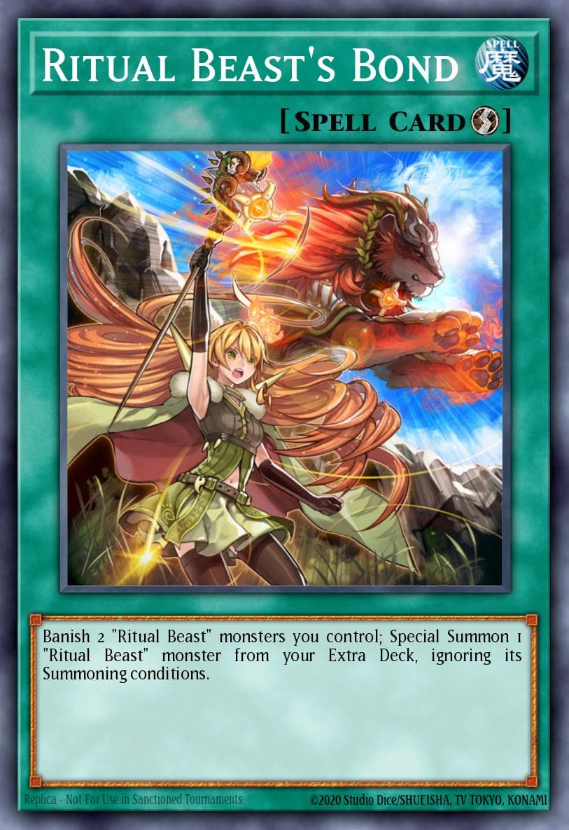 Ritual Beast's Bond The Secret Forces card