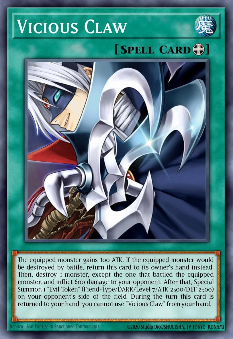 Vicious Claw Phantom Darkness: Special Edition card