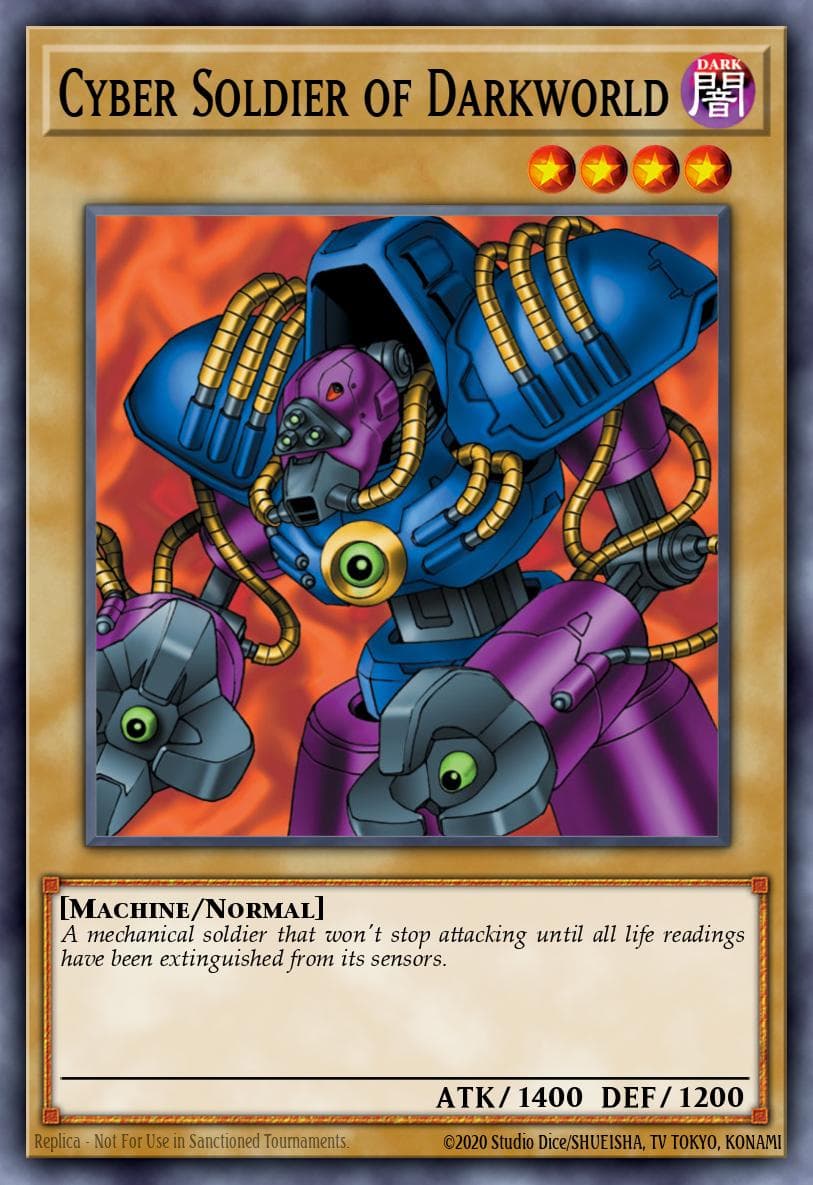 Cyber Soldier of Darkworld Tournament Pack: 1st Season card