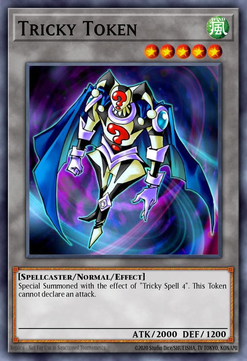 Tricky Token 遊戲王 card