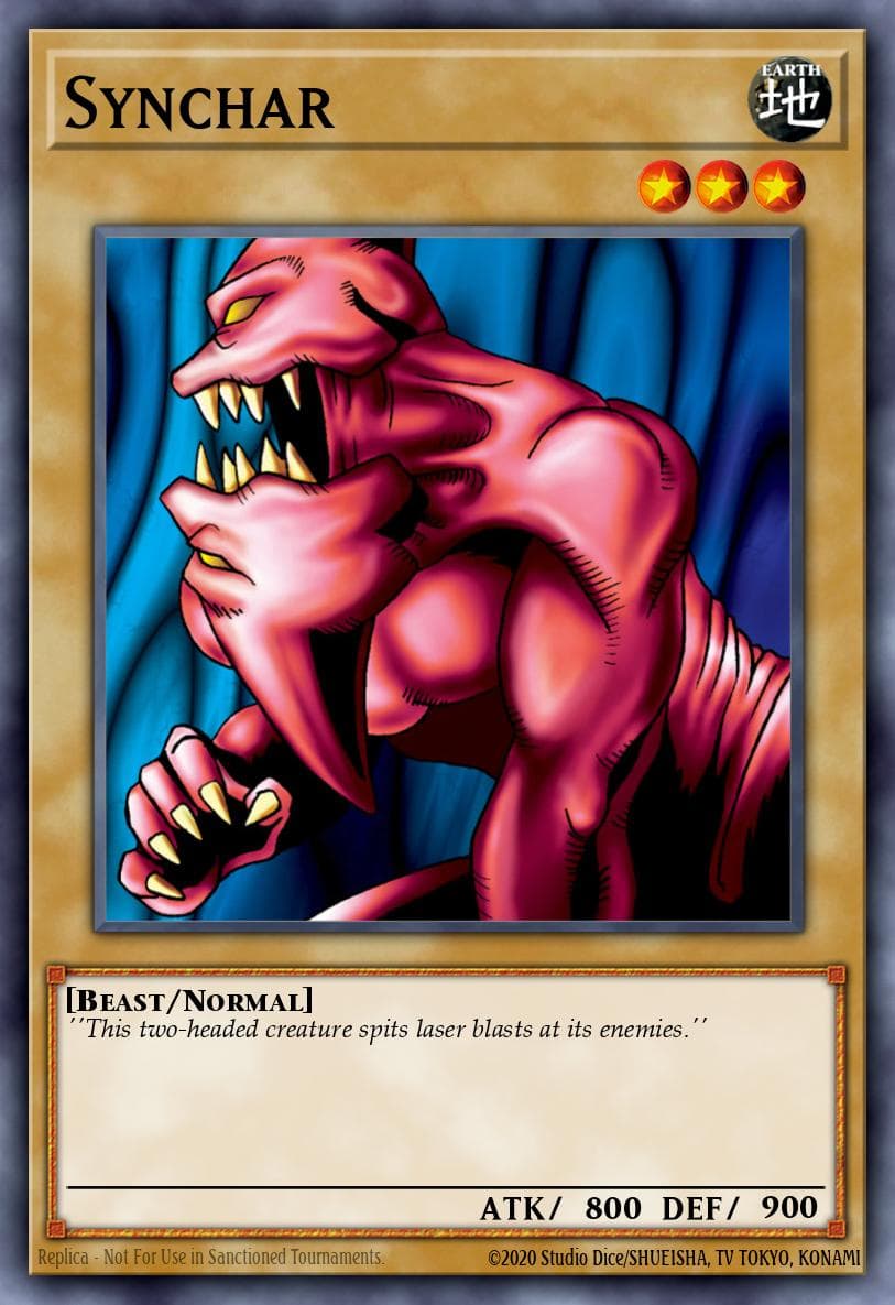 Synchar 遊戲王 card