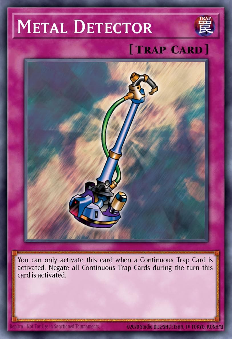 Metal Detector Pharaoh's Servant card